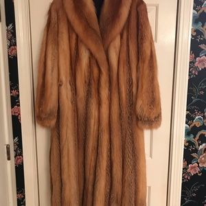 Full length Red Fox Fur